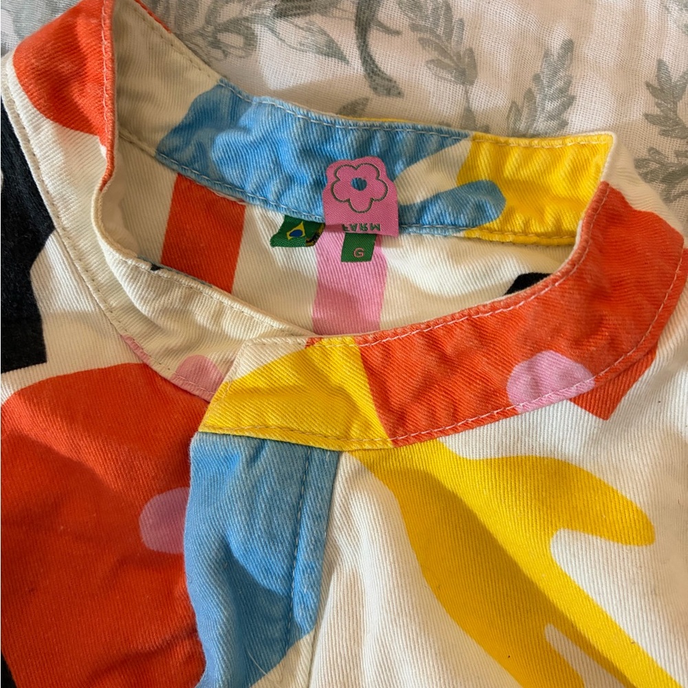FARM Rio Multicolor Abstract Jumpsuit - G/US: L.
Used good condition - Picture 6 of 9
